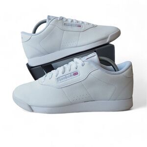 Reebok Classic Princess Wide Casual Sneakers White 30500 Women's 10